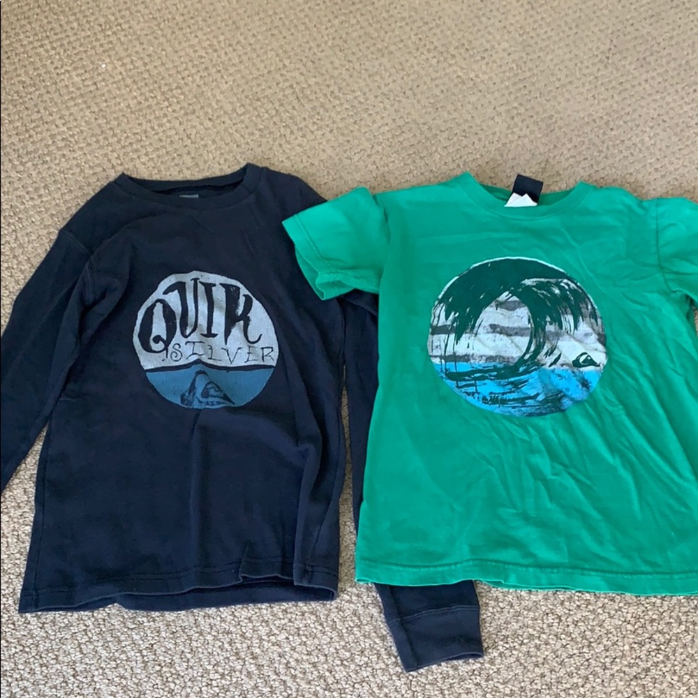 Boys quicksilver shirts bulk